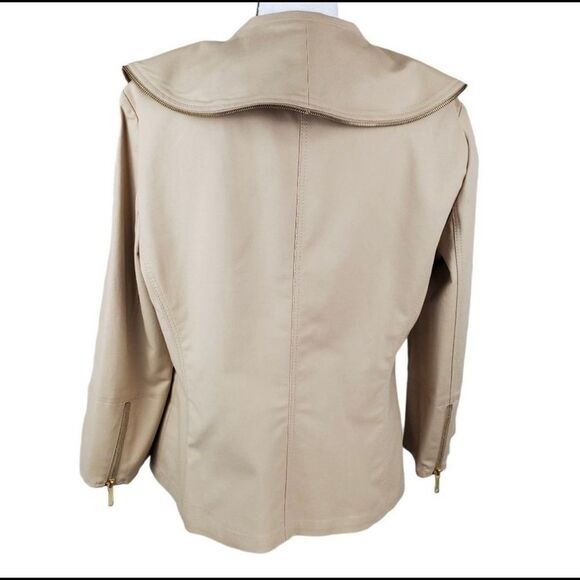 Lafayette 148 New York Ruffle Collar Jacket Size 2 - Picture 2 of 9